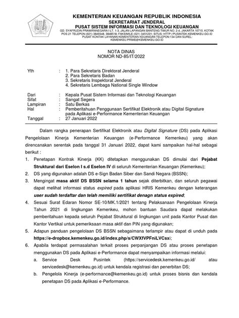 e performance kemenkeu|Panduan Implementasi Digital Signature pada Aplikasi E.